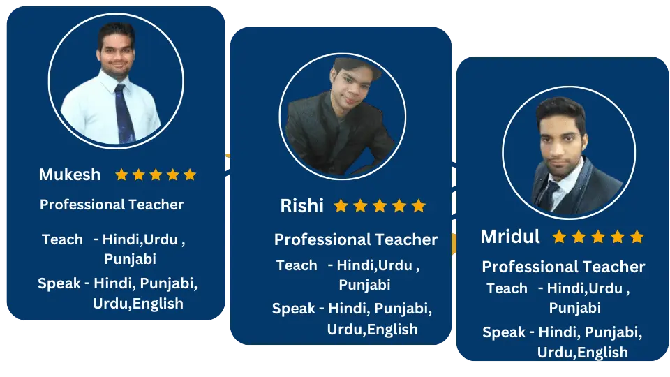 Hindi Teachers